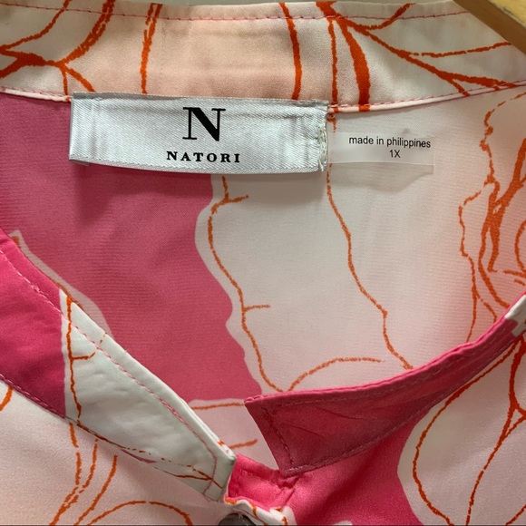 Natori Floral Blouse - Picture 3 of 9